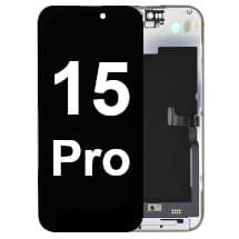 OLED & Frame Assembly for Apple iPhone 15 Pro [Premium]
