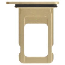 SIM Card Tray for Apple iPhone XR (Single, Yellow)