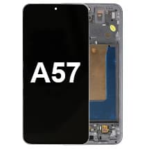 OLED & Frame Assembly for Samsung Galaxy A57 (Awesome Gray) [Premium]