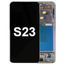 OLED & Frame Assembly for Samsung Galaxy S23 (Pink) [Full-Size Aftermarket]