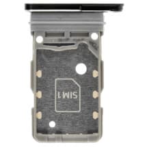 SIM Card Tray for Samsung Galaxy S21+ & S21 Ultra (Dual, Phantom Black)