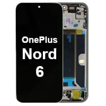 OLED & Frame Assembly for OnePlus Nord 6 (Quick Silver) [Premium]