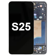 OLED & Frame Assembly for Samsung Galaxy S25 (Blueblack) [Full-Size Aftermarket]