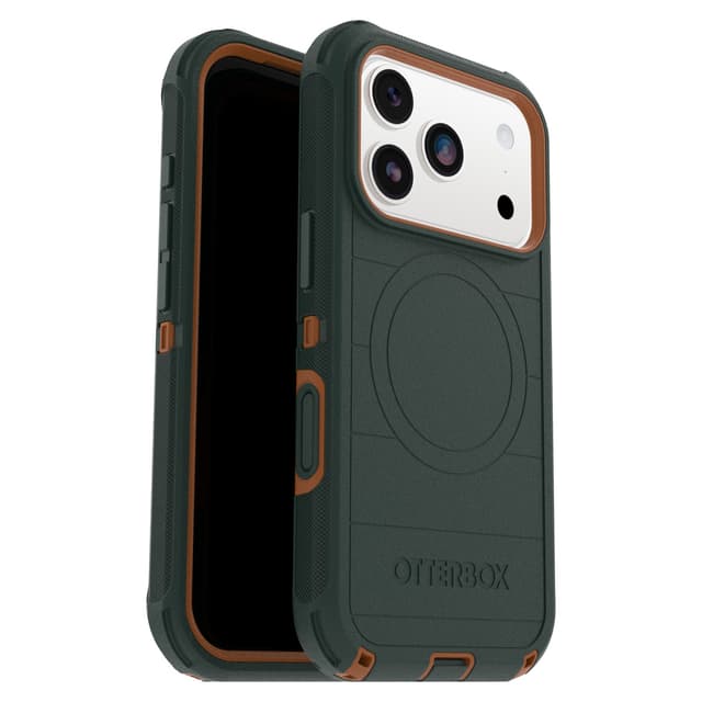 OtterBox Defender Pro Case for Apple iPhone 17 Pro & 18 Pro (Green Intrigue)
