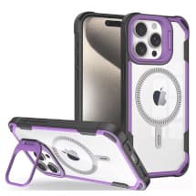 CLICK Fusion Case for Apple iPhone 16 (Purple)
