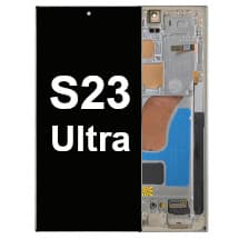 OLED & Frame Assembly for Samsung Galaxy S23 Ultra (Sky Blue & Lime) [Aftermarket]