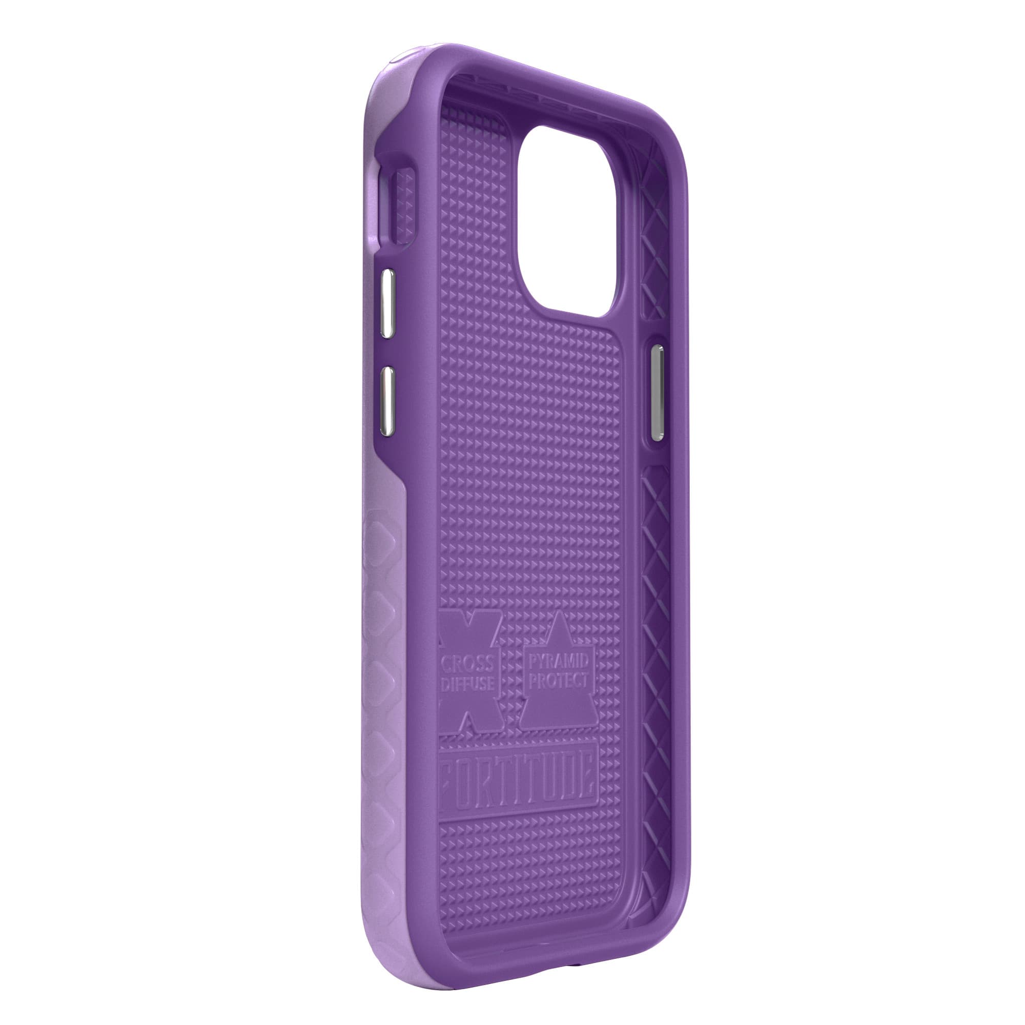 Cellhelmet Fortitude Case for Apple iPhone 13 Mini (Lilac Blossom Purple)