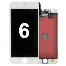 LCD & Frame Assembly for Apple iPhone 6 (White) [Premium]