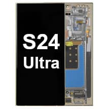 OLED & Frame Assembly for Samsung Galaxy S24 Ultra (Titanium Yellow) [Aftermarket]
