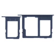 SIM & microSD Card Tray Set for Samsung Galaxy J8 (Dual, Blue)