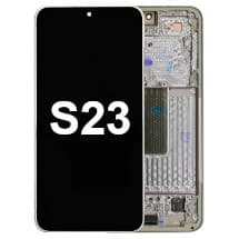 OLED & Frame Assembly for Samsung Galaxy S23 (Cream) [Premium]