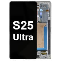 OLED & Frame Assembly for Samsung Galaxy S25 Ultra (Titanium Black, Jadegreen, Gray, & Pinkgold) [Full-Size Aftermarket]