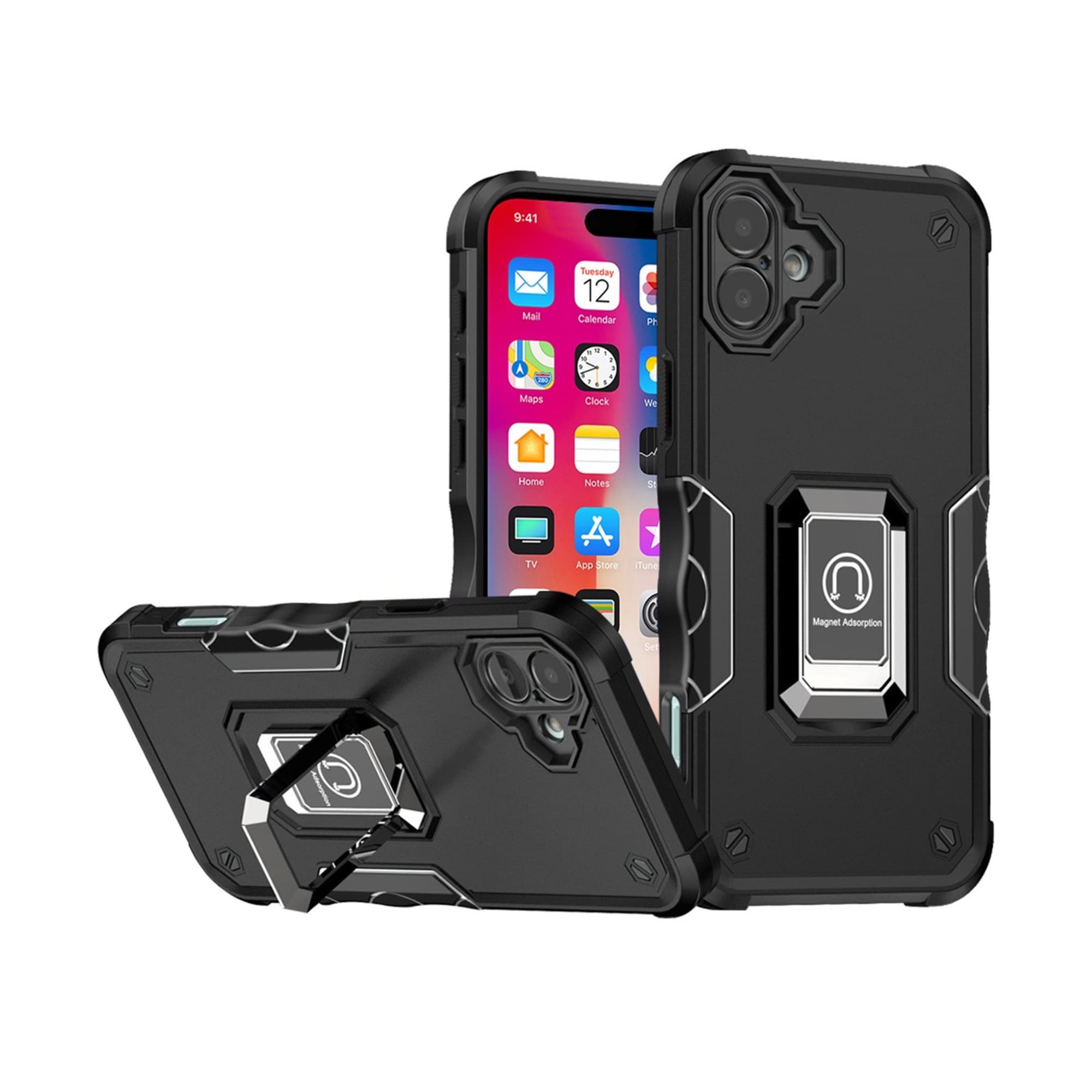 CLICK Pro Case for Apple iPhone 16 Plus (Black)