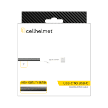 Cellhelmet 3ft Braided USB C to USB C Cable