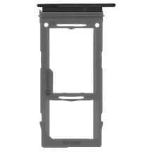 SIM & microSD Card Tray for Samsung Galaxy S10e, S10, & S10+ (Single, Prism Black)