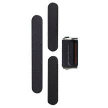 Cosmetic Button Set for Apple iPhone 12 Mini (Black)