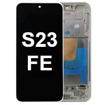 OLED & Frame Assembly for Samsung Galaxy S23 FE (Cream, Indigo, Mint, Purple, & Tangerine) [Premium]