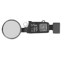 JC Home Button for Apple iPhone 7 to 8 Plus (No Bluetooth or Jumper, White & Silver)