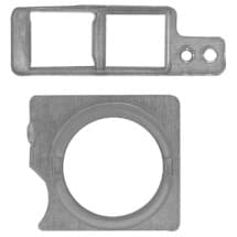 Plastic Front Camera & Sensor Bracket Set for Apple iPhone 8, 8 Plus, & SE (2020 & 2022)