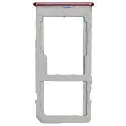 SIM & microSD Card Tray for Samsung Galaxy A60 (Dual, Gradient Red)