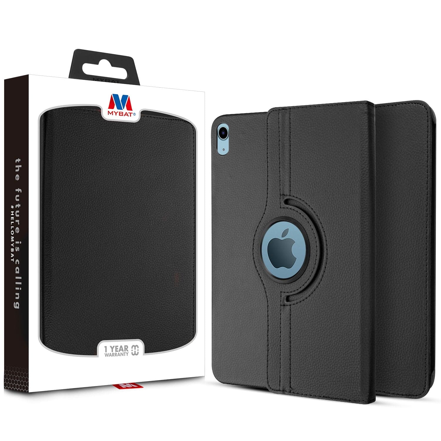 MYBAT MyJacket Folio Case for Apple iPad 10 (2022) (Black)