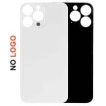 Big Hole Back Glass for Apple iPhone 13 Pro Max (Silver) [Aftermarket]