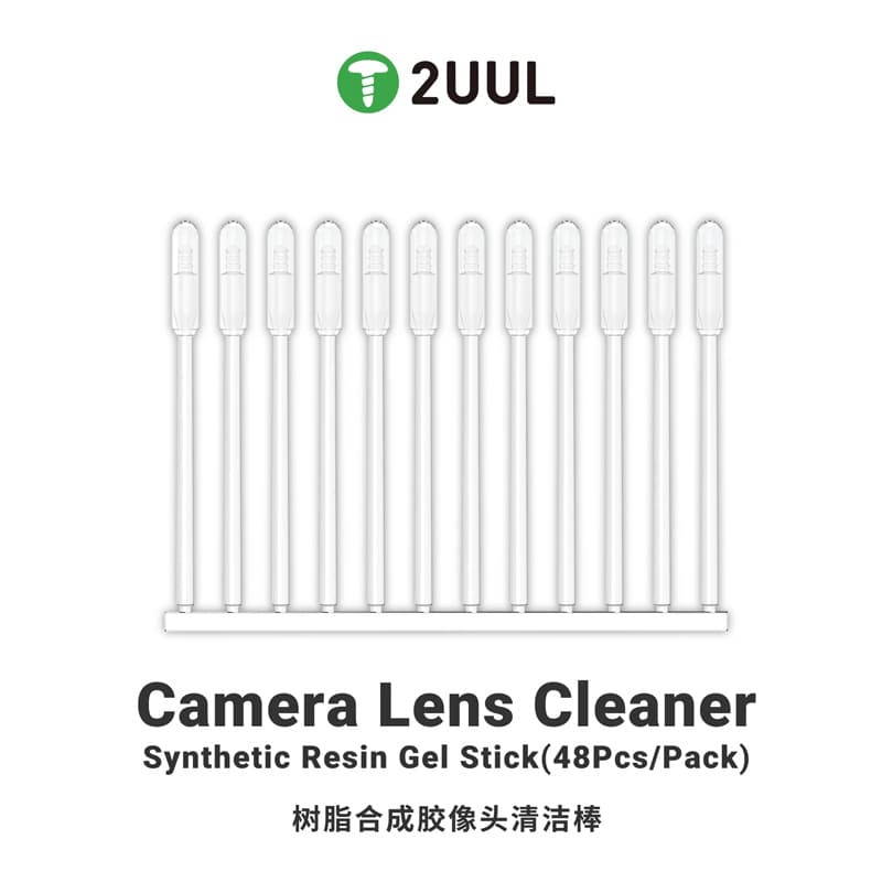 2UUL Synthetic Resin Camera Lens Cleaner Gel Stick (48 Pack)