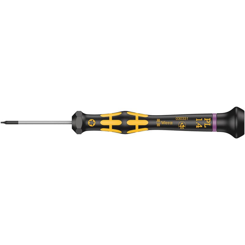 Wera 1573 Kraftform ESD Micro Screwdriver (P5, 40mm)