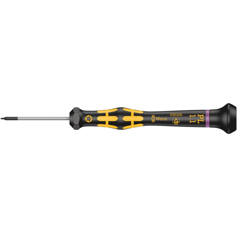 Wera 1573 Kraftform ESD Micro Screwdriver (P3, 40mm)