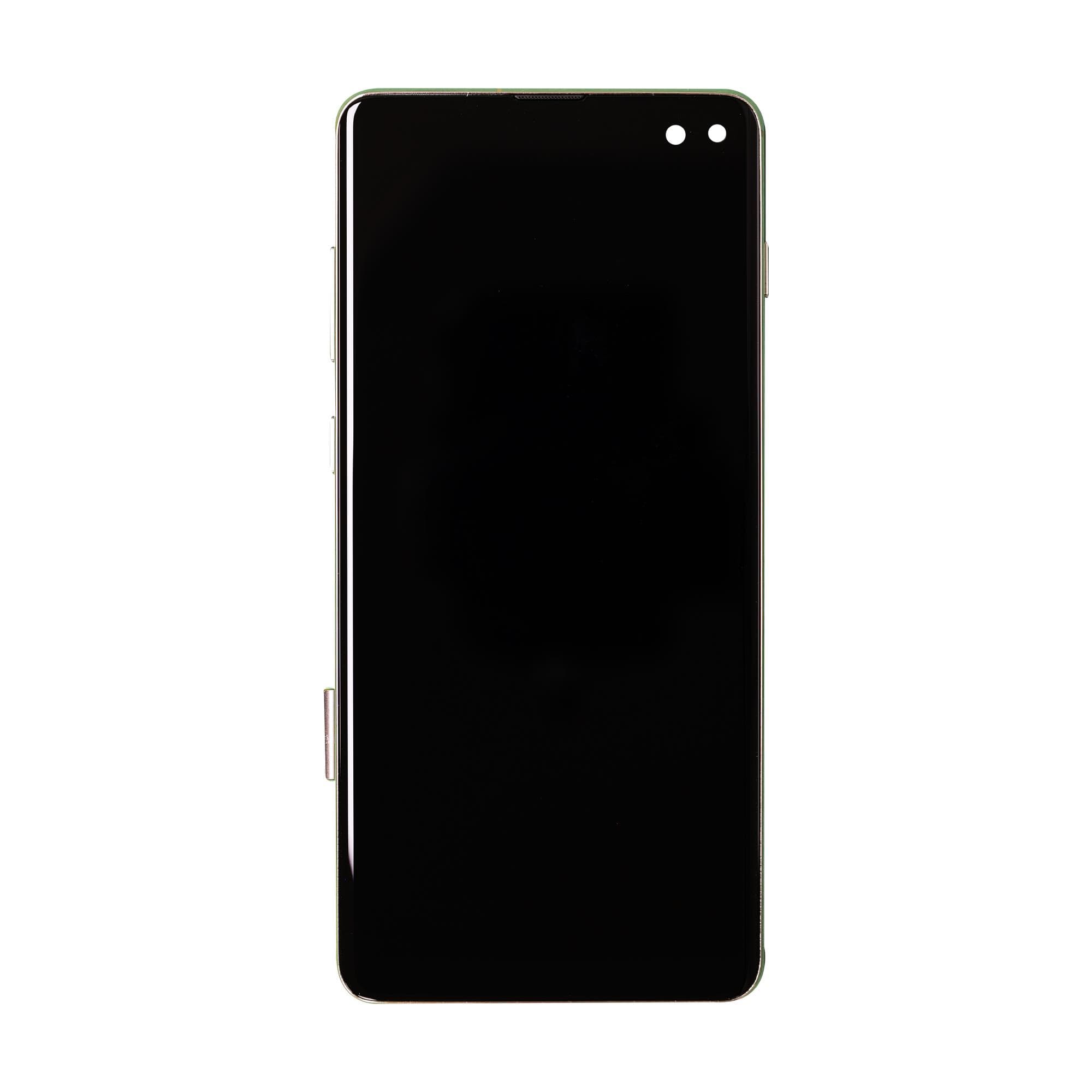 LCD & Frame Assembly for Samsung Galaxy S10+ (Ceramic White) [Aftermarket]