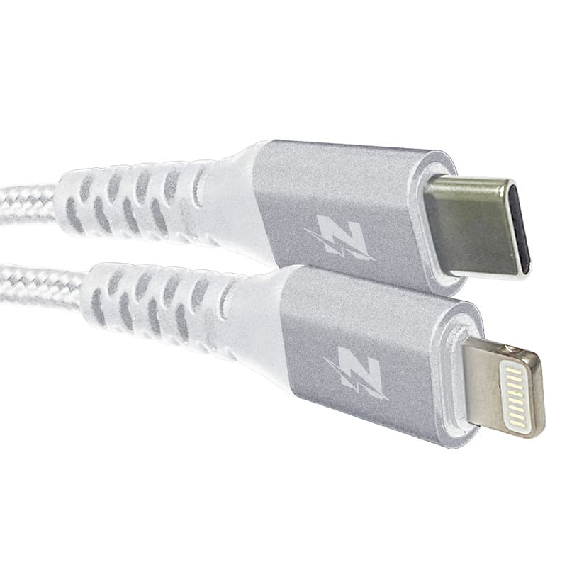 Ztryk 6ft USB C to Lightning Cable (White)