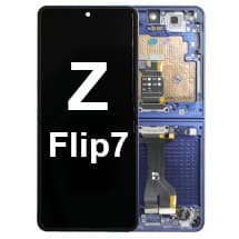 Inner OLED & Frame Assembly for Samsung Galaxy Z Flip7 (Blue Shadow) [Premium]