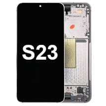 OLED & Frame Assembly for Samsung Galaxy S23 (Lavender) [OEM Service Pack]