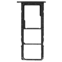 SIM & microSD Card Tray for Samsung Galaxy A11 (Dual, Black)