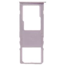 SIM & microSD Card Tray for Samsung Galaxy A21 (Single, Purple)