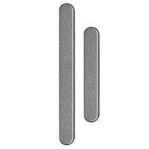 Cosmetic Button Set for Samsung Galaxy S26 Ultra (Silver Shadow)