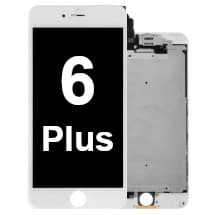 Complete LCD & Frame Assembly for Apple iPhone 6 Plus (White) [Evolve]
