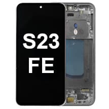 OLED & Frame Assembly for Samsung Galaxy S23 FE (Graphite) [Aftermarket]
