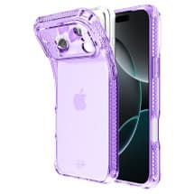 ITSKINS Spectrum R Clear Case for Apple iPhone 17 Pro (Light Purple)