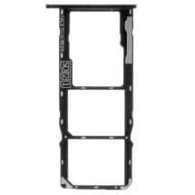 SIM & microSD Card Tray for Motorola Moto G7 Power (Dual, Ceramic Black)