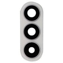 Glass Camera Lenses & Bezel Bracket for Samsung Galaxy S26+ (White)