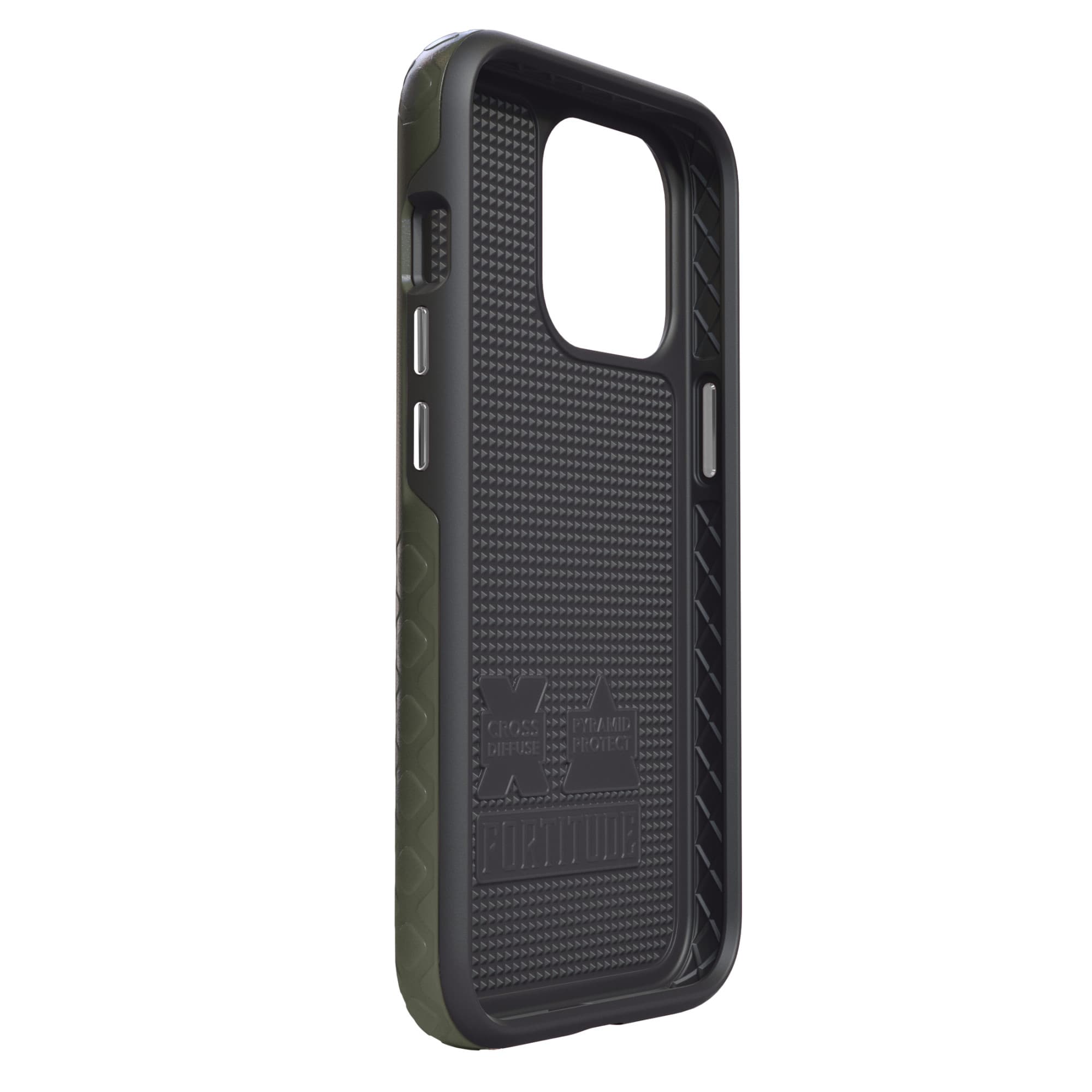 Cellhelmet Fortitude Case for Apple iPhone 13 Pro (Olive Drab)