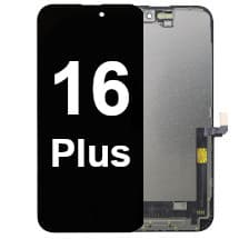 LCD & Frame Assembly for Apple iPhone 16 Plus [Incell]