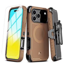 MYBAT Pro Maverick Case for Apple iPhone 17 Pro (Brown)