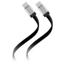 HyperGear 6ft Flexi USB C to USB C Cable (Black)