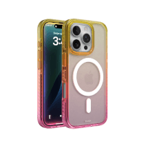 CLICK Clear Ombre Case for Apple iPhone 11 (Yellow Pink)