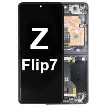 Inner OLED & Frame Assembly for Samsung Galaxy Z Flip7 (Jetblack) [Premium]
