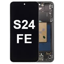 OLED & Frame Assembly for Samsung Galaxy S24 FE (Graphite) [Premium]