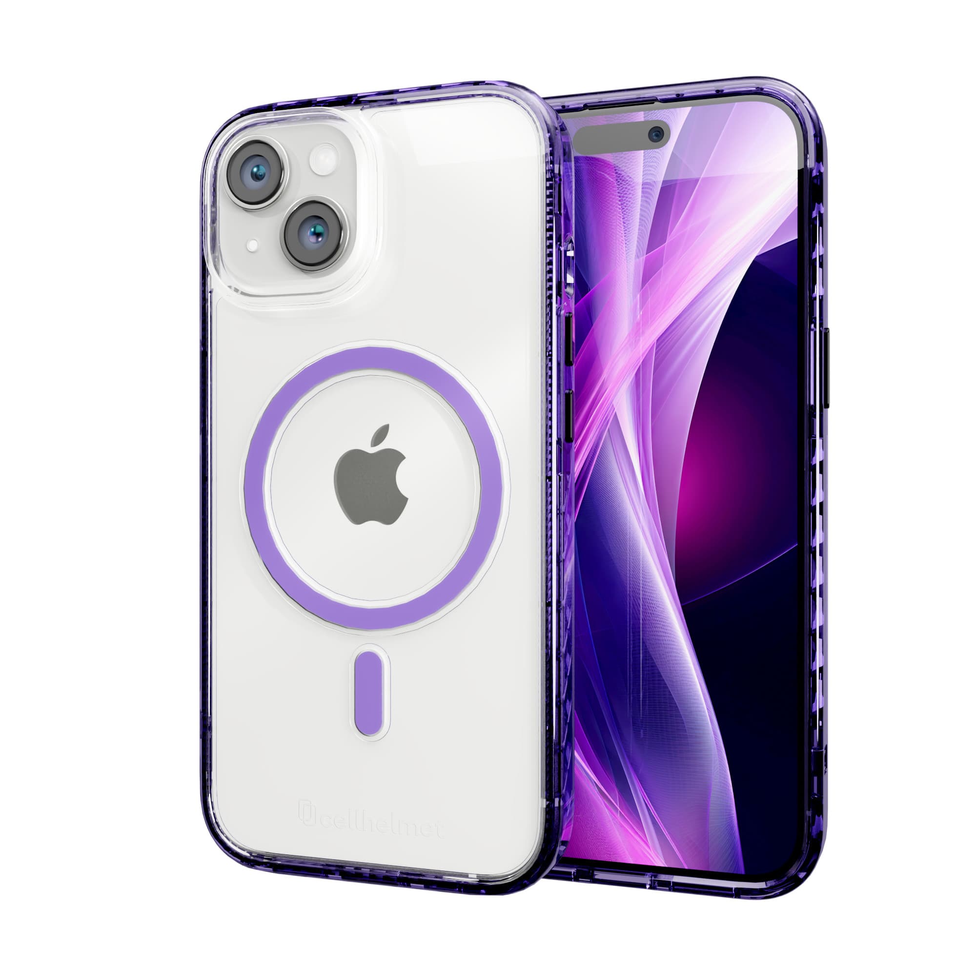 Cellhelmet Magnitude Case for Apple iPhone 15 (Midnight Lilac)