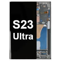OLED & Frame Assembly for Samsung Galaxy S23 Ultra (Green) [Full-Size Aftermarket]